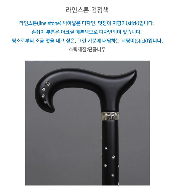 라인스톤 검정색