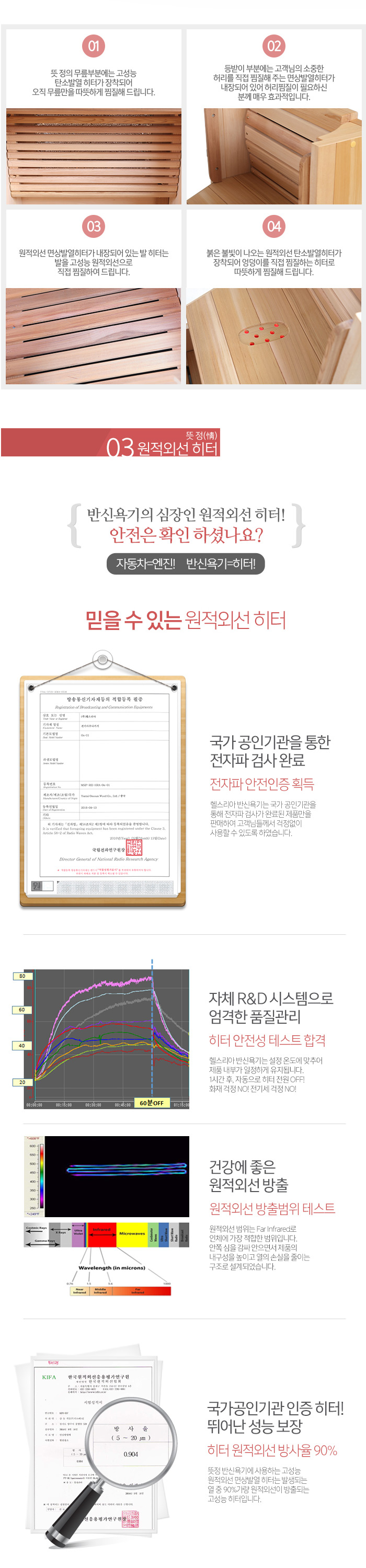 헬스리아 반신욕기 뜻정 ON-02